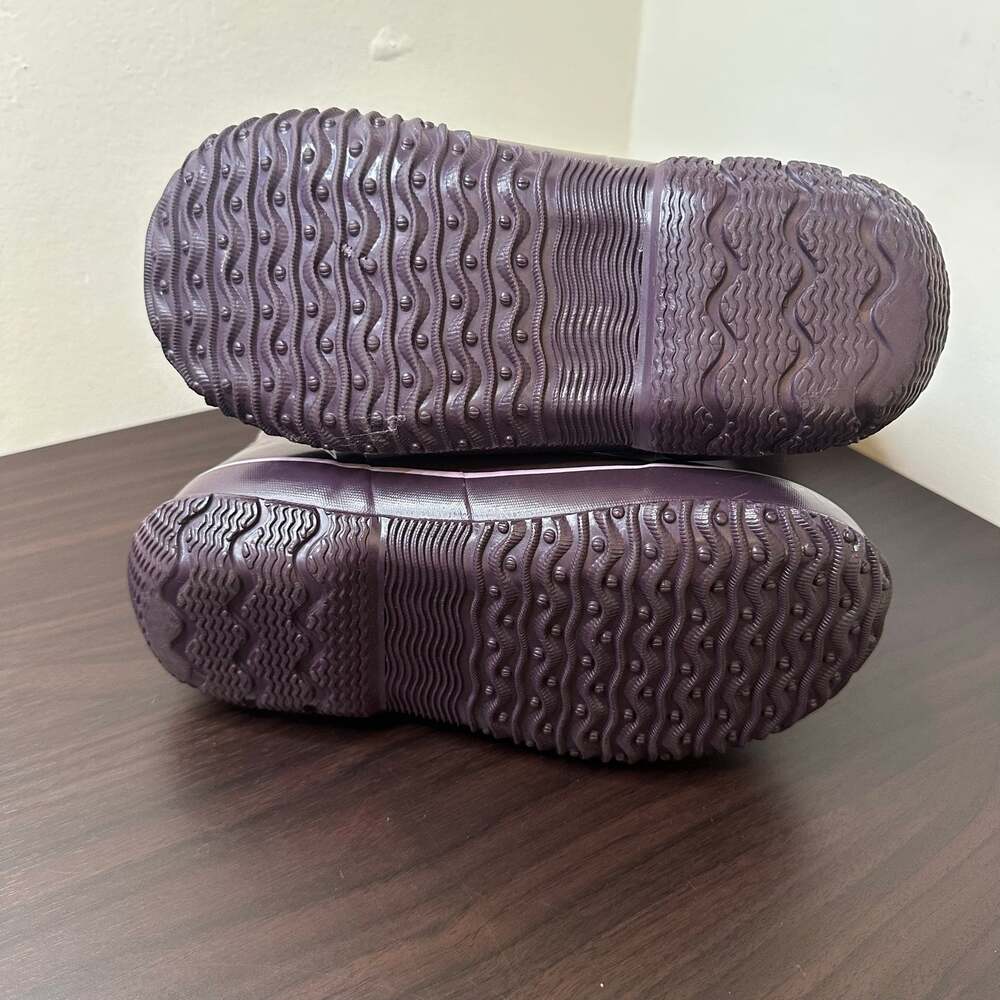 BOGS Purple Classic Rosey Waterproof Pull-on Winter Boots, Size 4 Big Kid - Picture 6 of 12